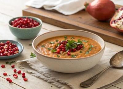 طرز تهیه سوپ انار خوشمزه و مجلسی طرز تهیه سوپ انار خوشمزه و مجلسی