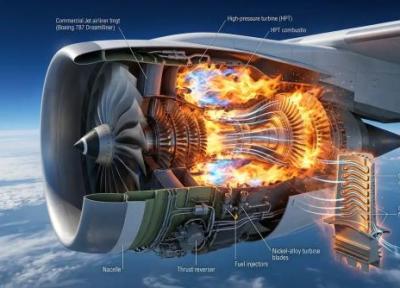 دانستنی های شگفت انگیز درباره فناوری ضد ذوب موتورهای جت دانستنی های شگفت انگیز درباره فناوری ضد ذوب موتورهای جت